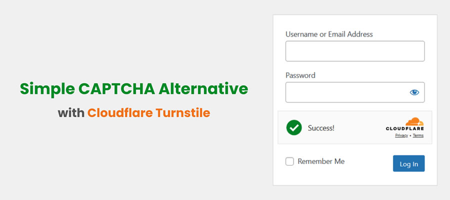 使用 Cloudflare Turnstile WordPress 插件实现简单的验证码替代方案