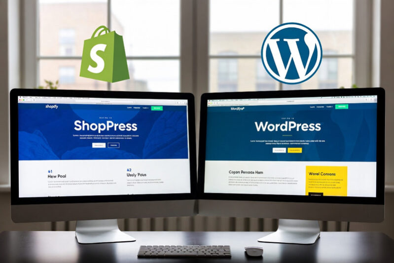 Shopify vs WordPress Shopify vs WordPress
