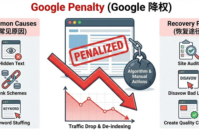 Google降权 Google降权