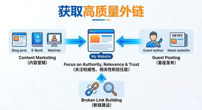 获取高质量外链