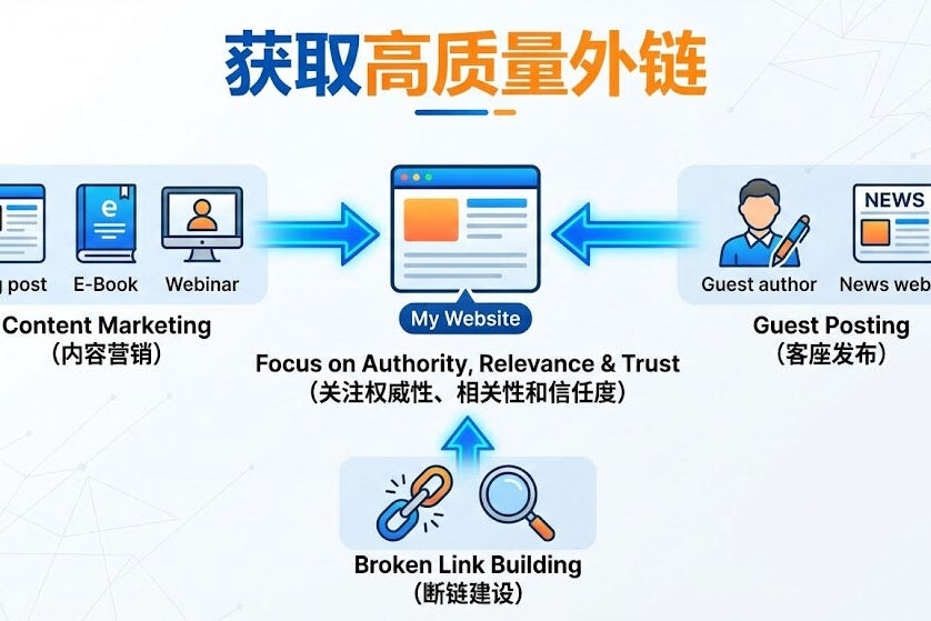 获取高质量外链