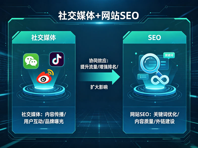 社交媒体+网站SEO